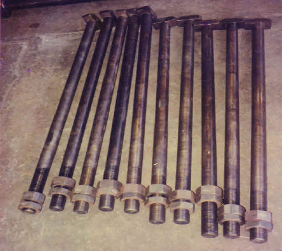 T Head Foundation Bolt